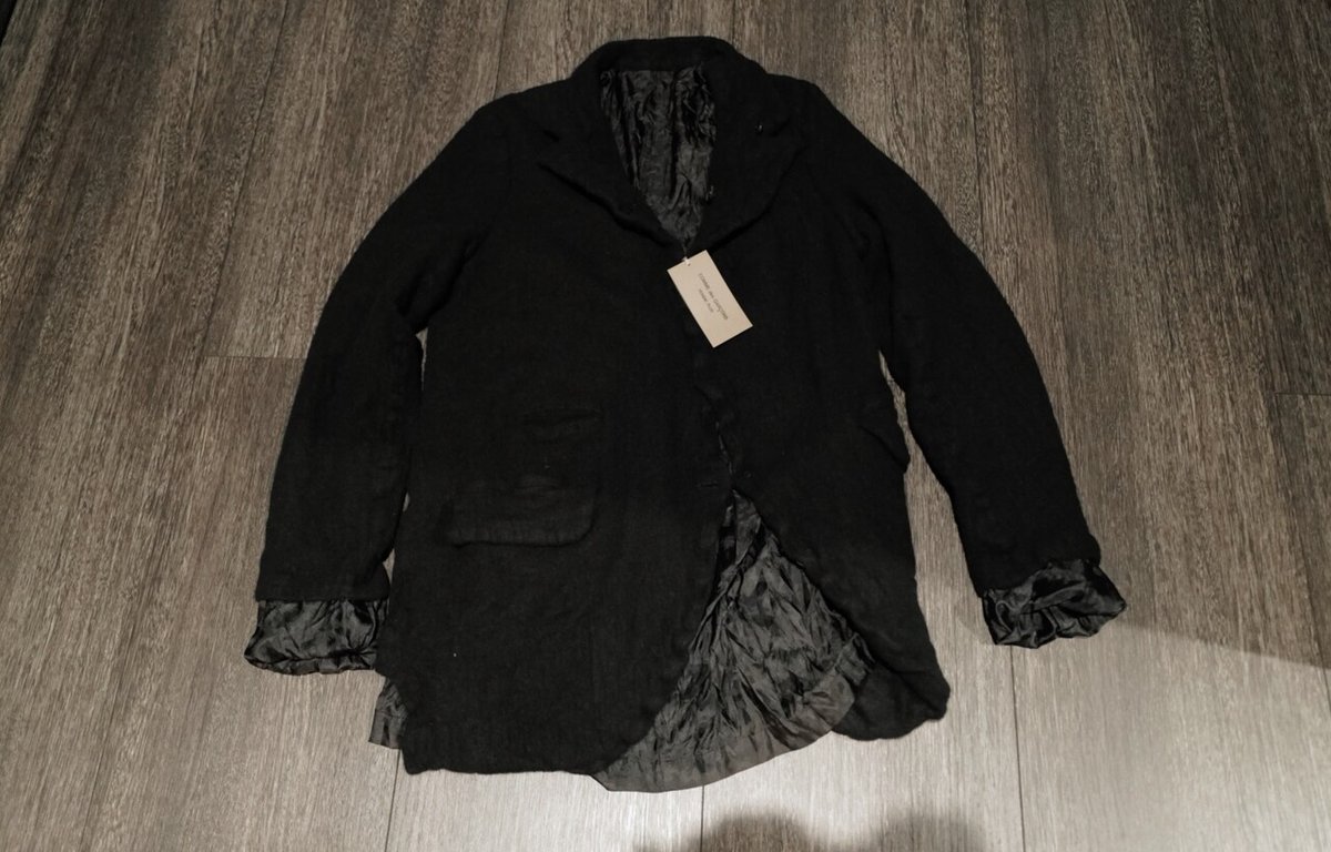 コムデギャルソン・オム プリュス 縮絨ジャケット｜くま 