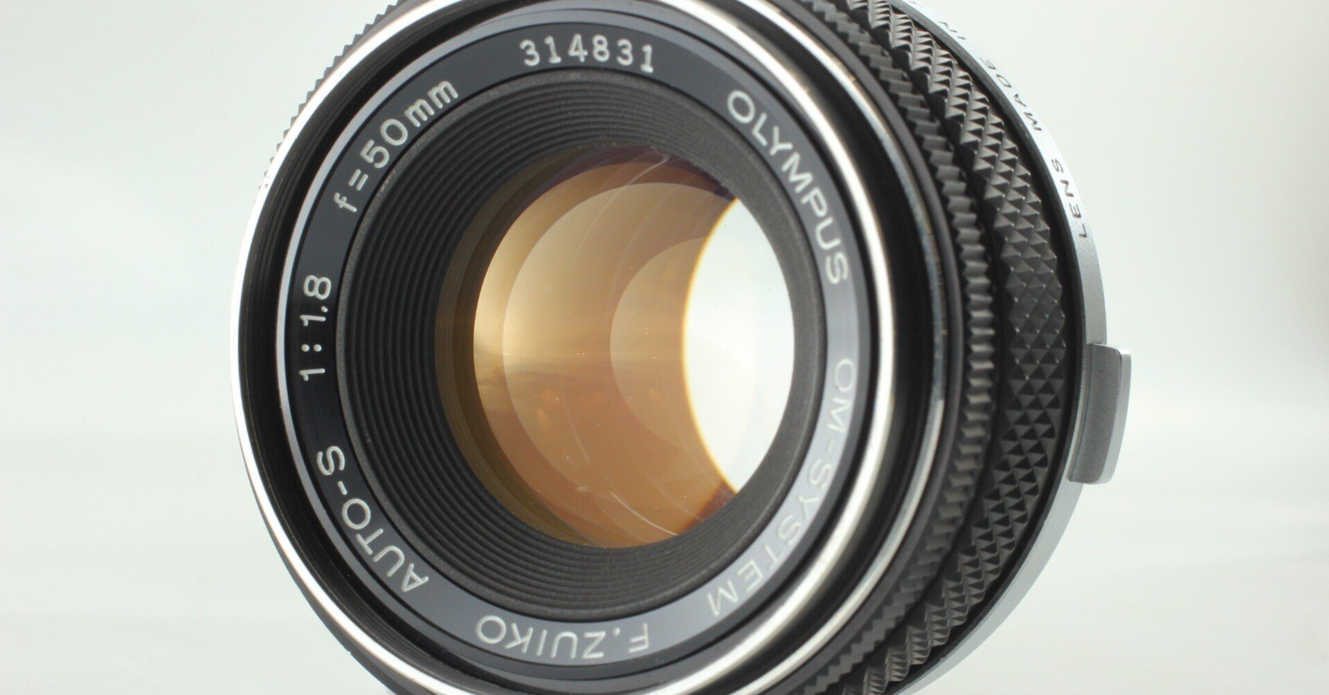 Olympus OM-SYSTEM 50mm F/1.8の分解と分類｜フィルムカメラ修理のアクアカメラ