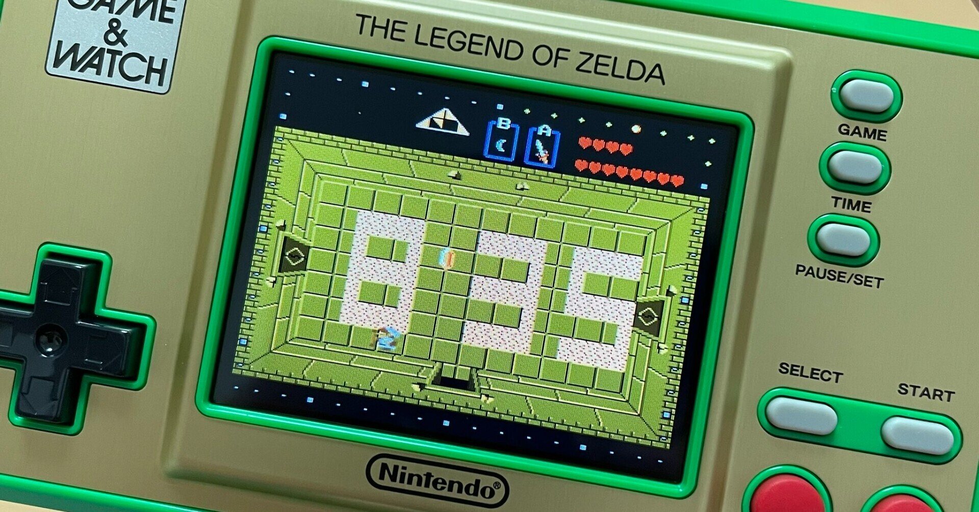 ゲーム＆ウオッチ ゼルダの伝説」を“1989年のGame & Watch ZELDA