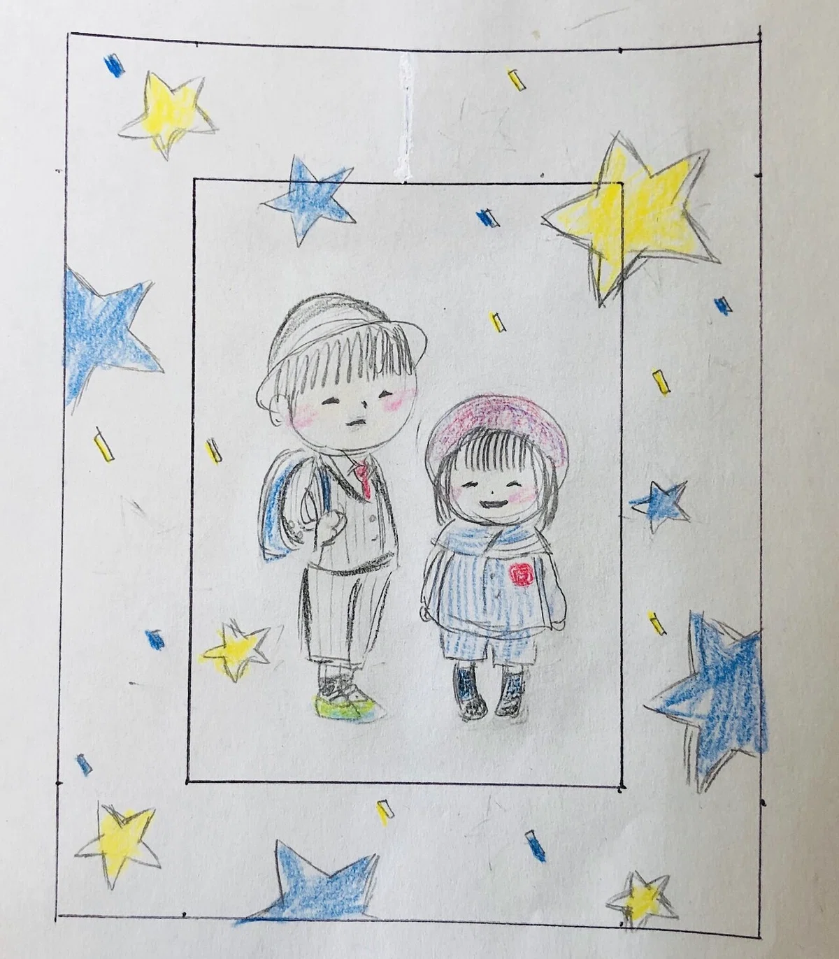 イラストオーダー 模写 デコ 古き