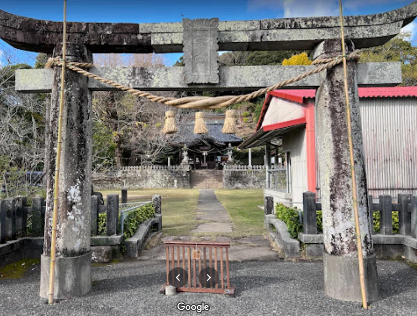 郡浦神社鳥居