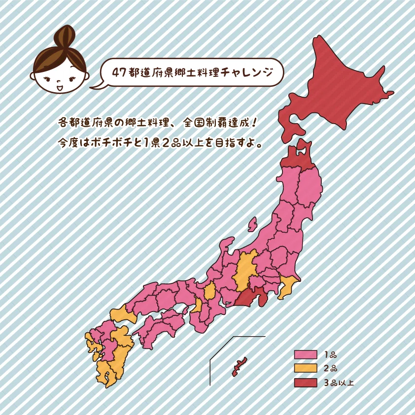 47都道府県郷土料理チャレンジ0108