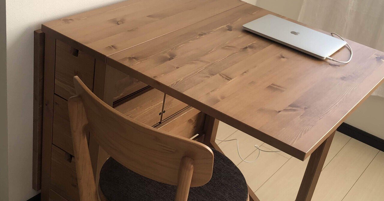 完成！IKEA ダイニングテーブル 『ノールデン』｜sachiwau 