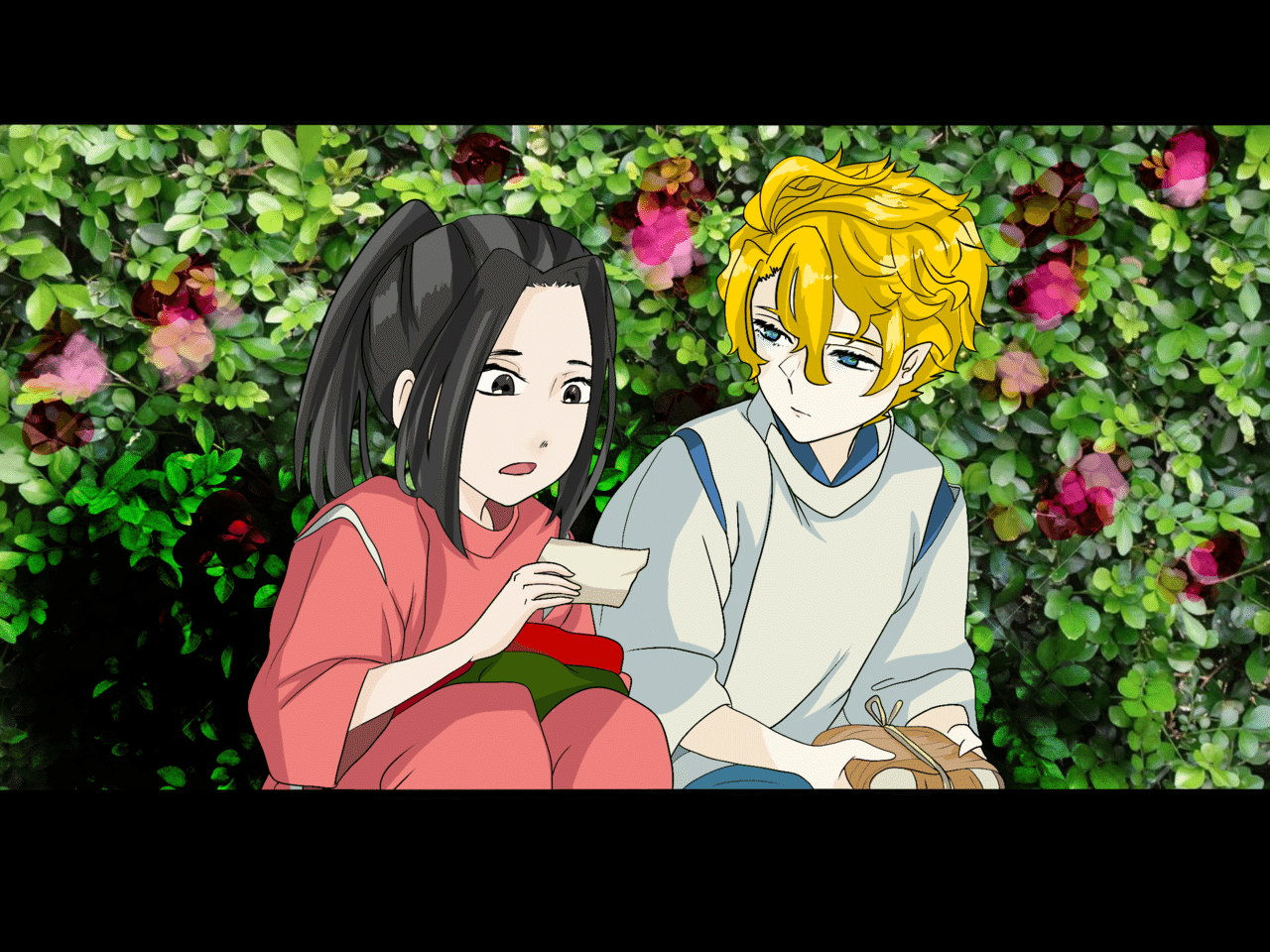 罪な落書き 終ﾜﾙ と この場合タイトルどうなるんだ W昨日久々に見たけどやっぱ感動した 引用元 背景フリー素材 トレス元 Www Ghibli Jp Works Chih 御神酒蜜柑 Note