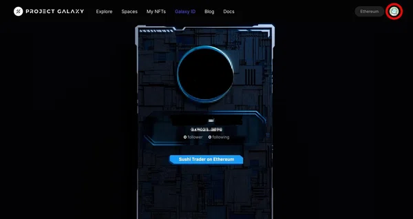 【NFTエアドロ案件】Project Galaxy-ID activation-たったの5分で獲得|gentle_wolf|note