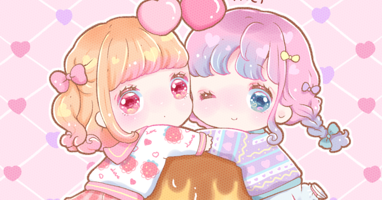 ゆめかわ女の子イラスト Mei Note