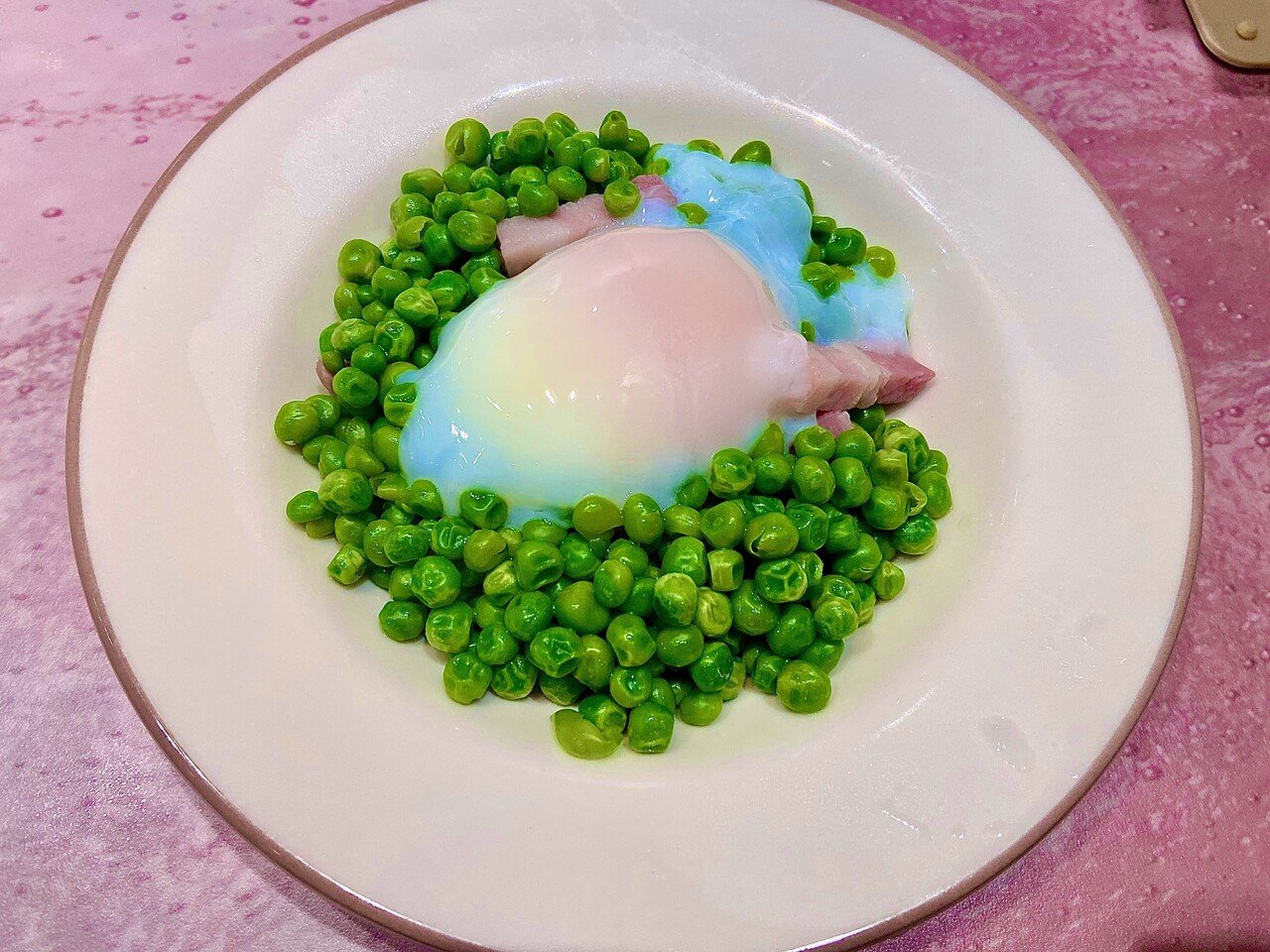 外食にいけなくなったから 死ぬ気でサイゼイリヤの やわらか青豆の温サラダ 再現してみた おまめ Note