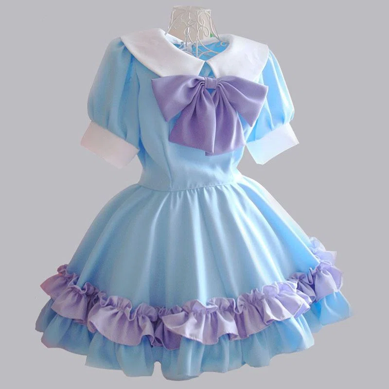 水色 可愛い 萌え メイド服 コスチューム Topcospのブログ