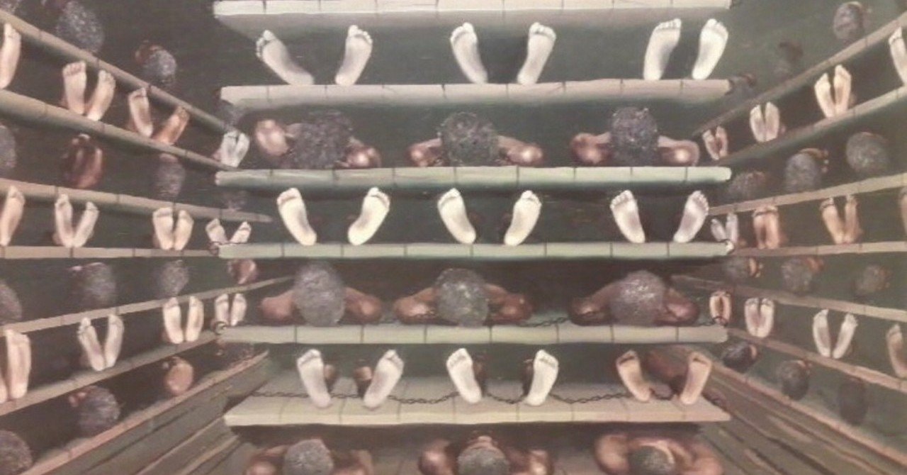 奴隷船 満員電車 ＝ 奴隷船｜Yuki sako