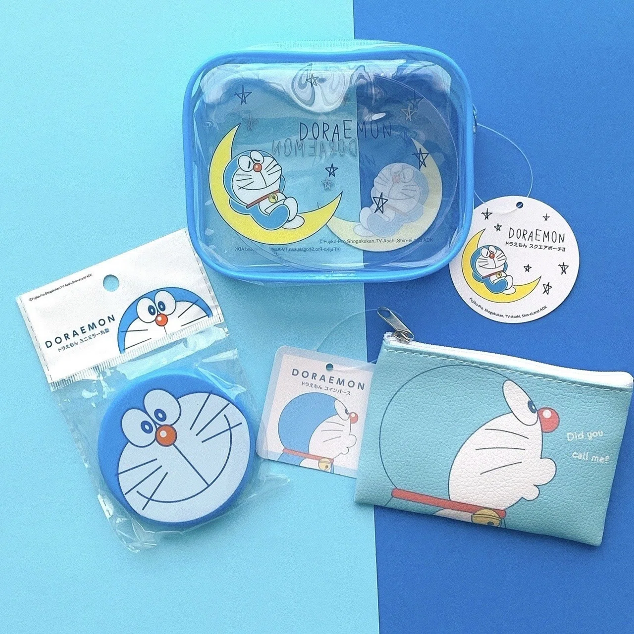 キーホルダー Coin case ドラえもんコインケース筒状 ドラえもん財布