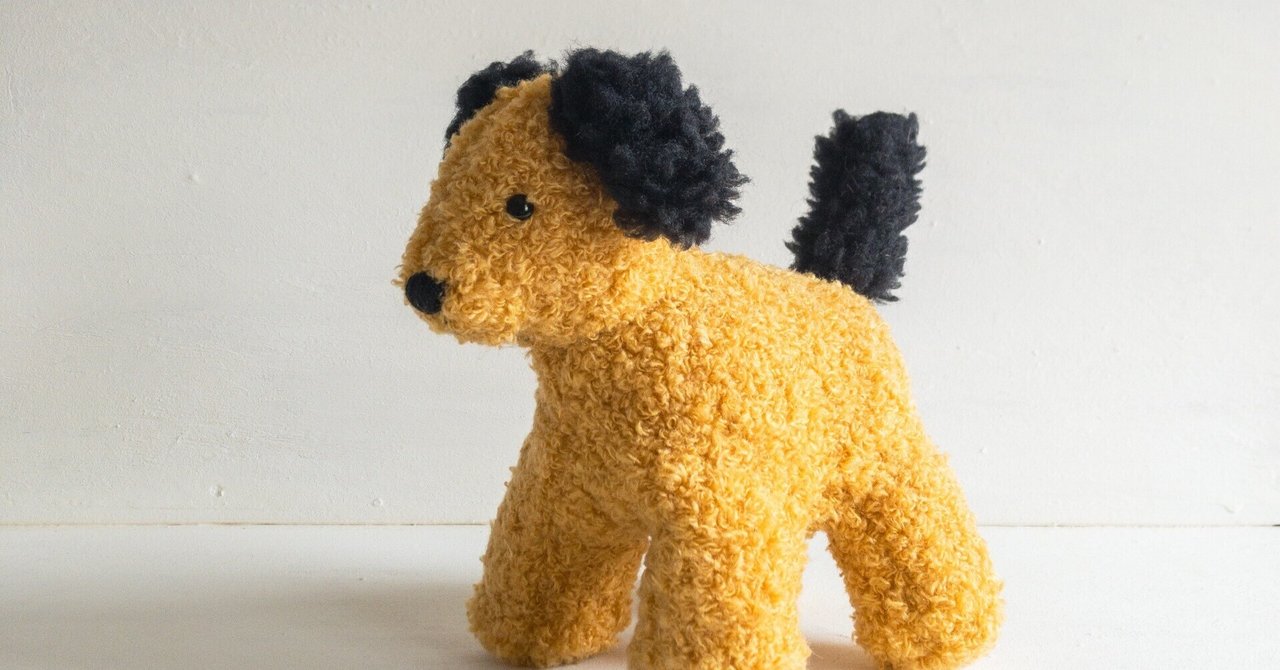 本の話ー出版のきっかけになった犬のぬいぐるみ｜Ayumi Ozaki