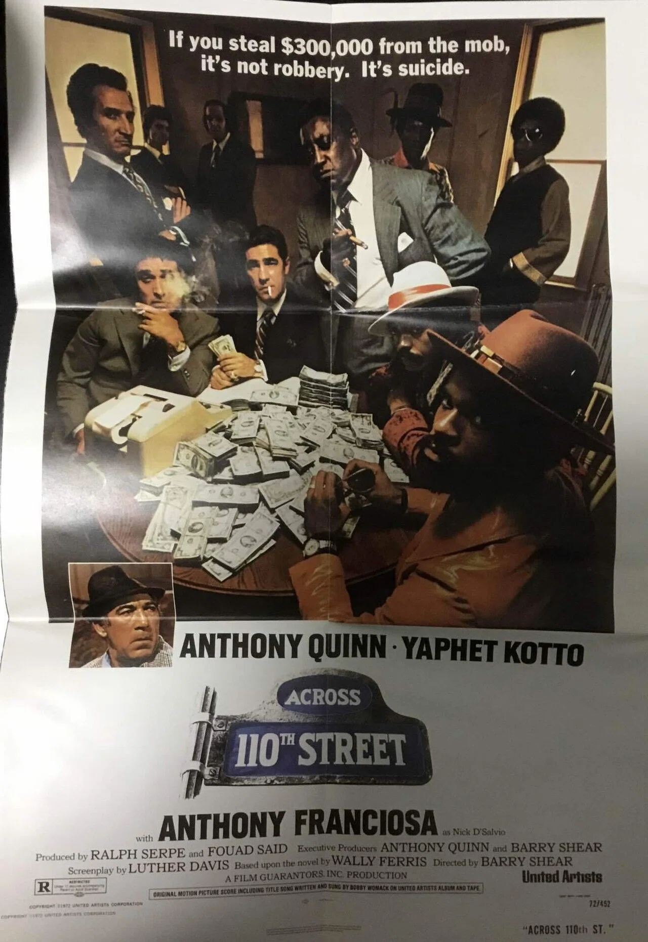 Bobby Womack And J.J Johnson. Across the 110th Street(1972