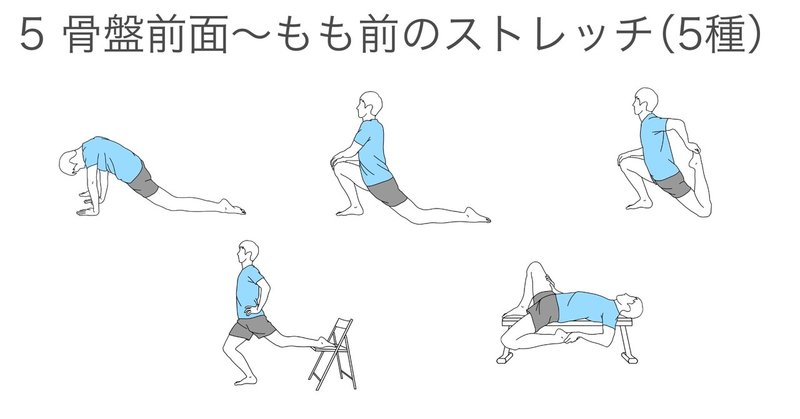 腸腰筋ストレッチのサムネイル