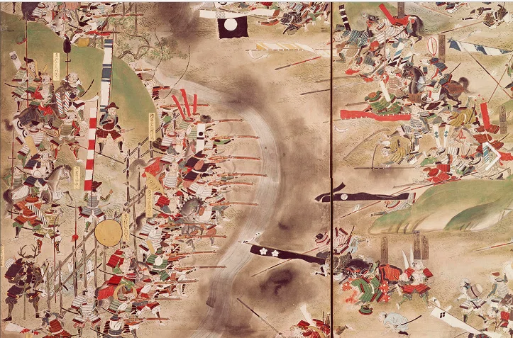 長篠合戦図