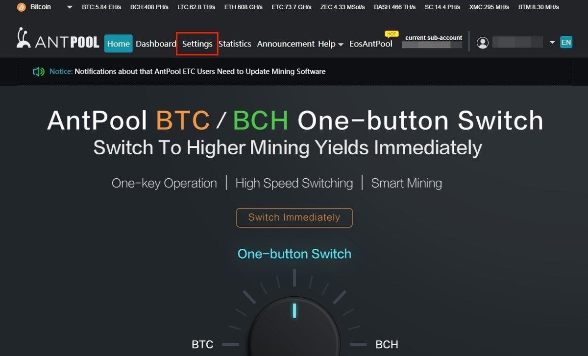 ANTMINERをマイニングプール「ANTPOOL」に接続する手順｜がれま