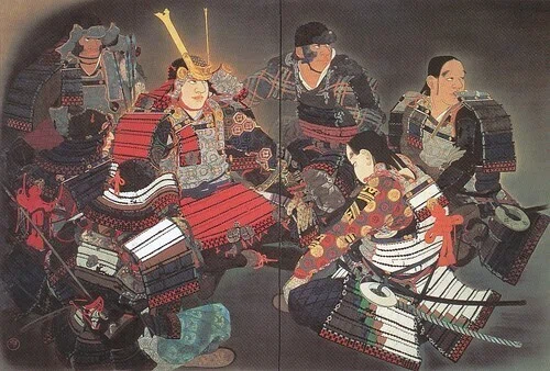 ①洞窟の頼朝