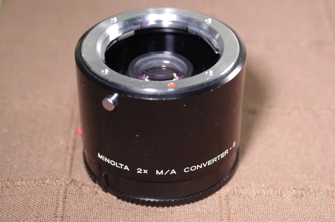 レア物っぽい？ MINOLTA 2x M/A CONVETER-S｜夢望庵 / Mubou-an