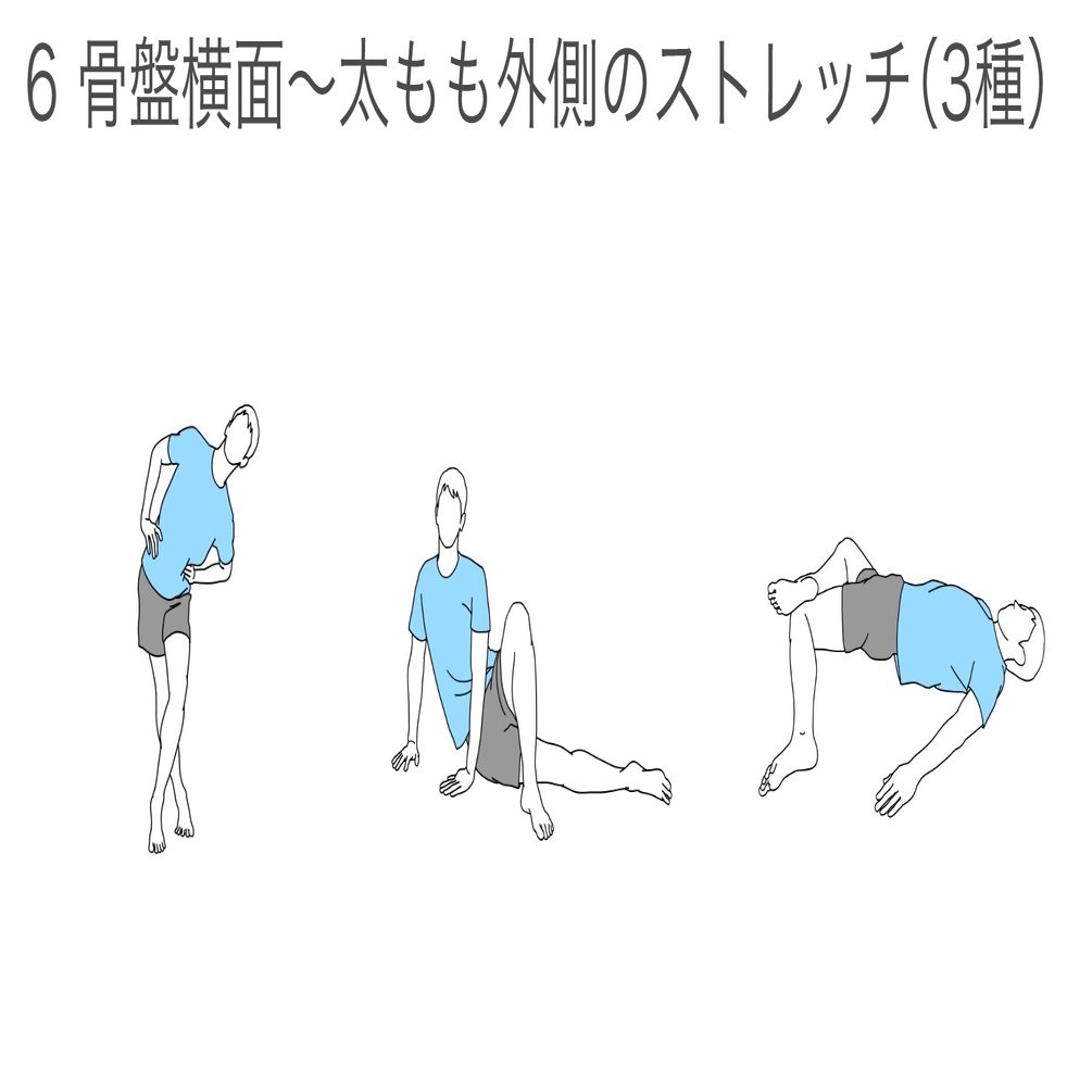 6 骨盤横面 太もも外側のストレッチ 鈴木 和孝 Note