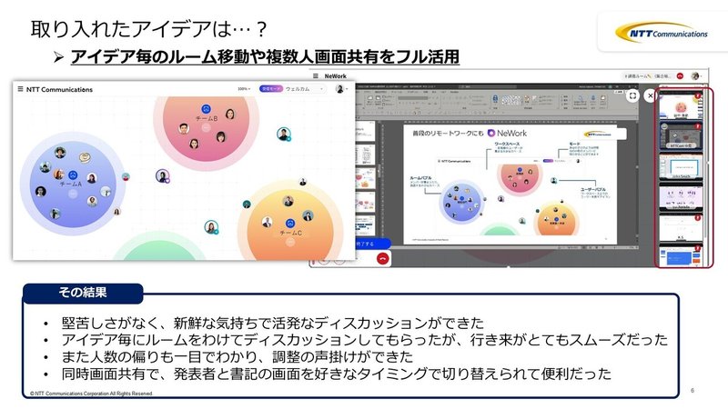 取り入れたアイデアは・・・？