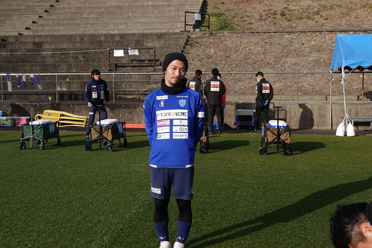 22 横浜fc 一次トレーニングキャンプ 横浜fc Official Note