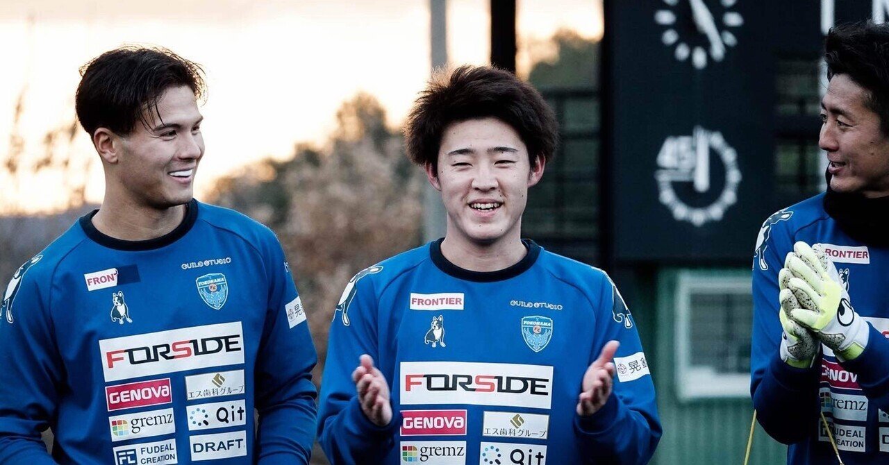 22 横浜fc 一次トレーニングキャンプ 横浜fc Official Note