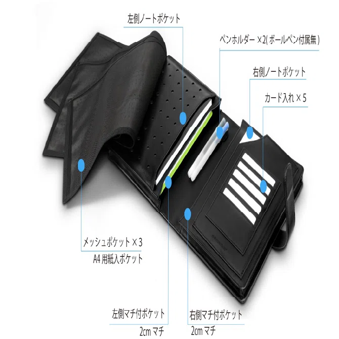 先行販売：文字インクが転写されない【車検証ケース】｜newbraiton
