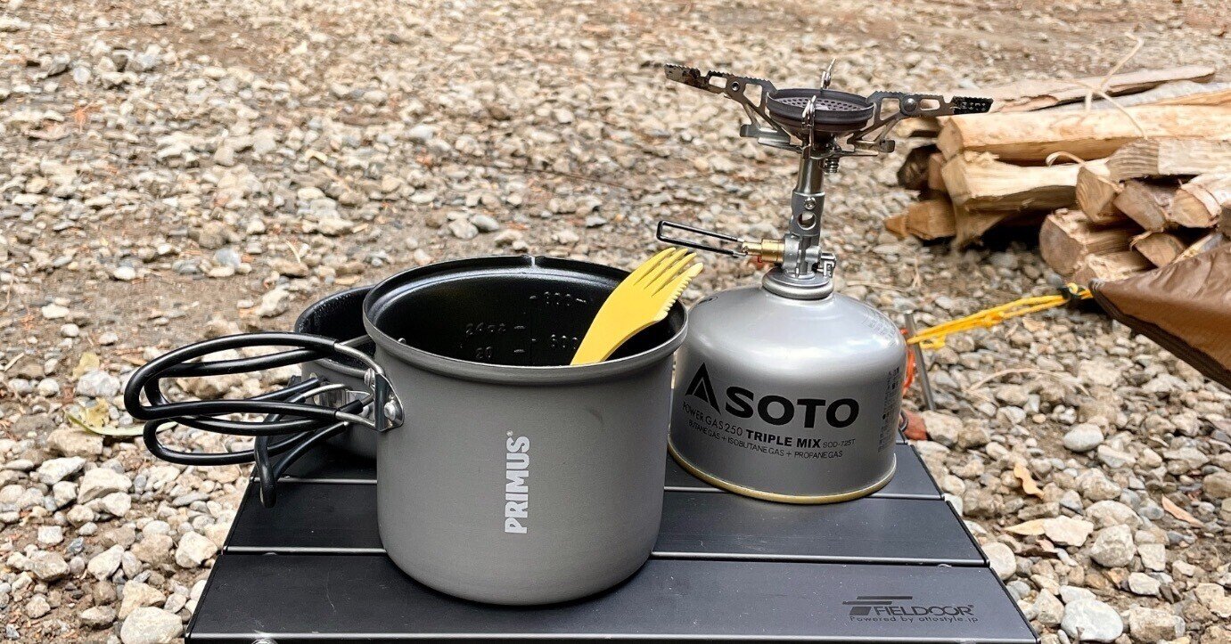 SOTO/ウインドマスター&エバニュー/チタンクッカー900ml アウトドア