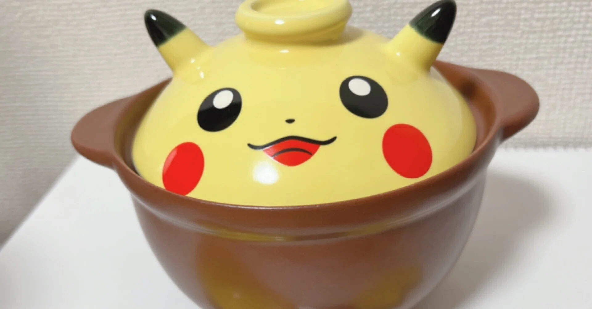 ピカチュウの土鍋で米を炊く｜みにたま