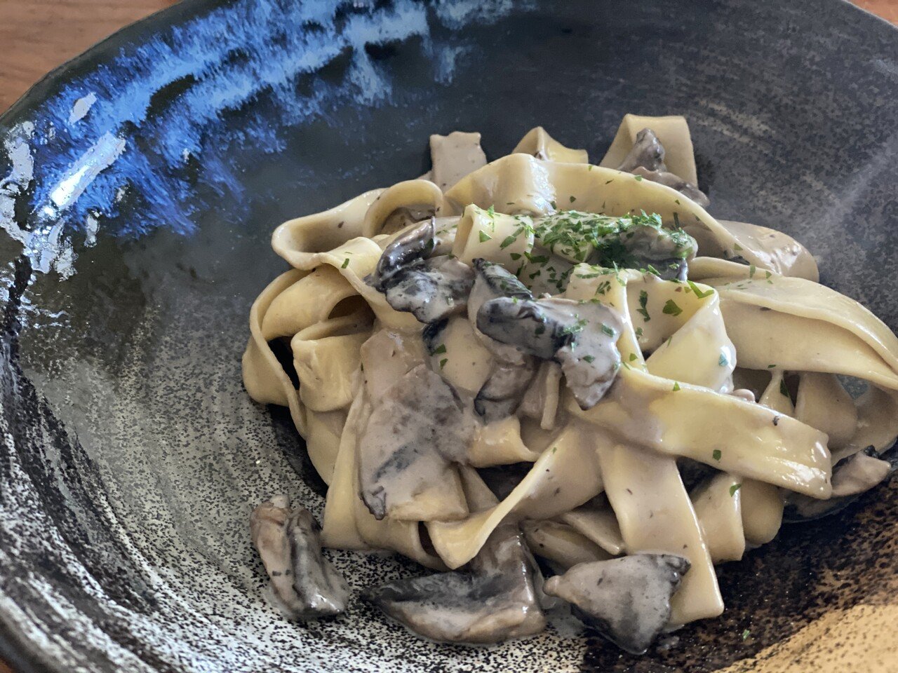 マッシュルームとタイムのクリームソースのレシピ