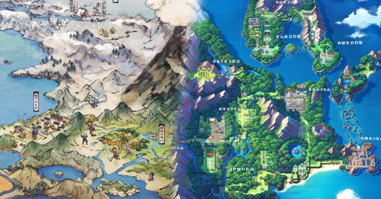 シンオウ地方 ポスター ポケモン 地方 位置関係 ポケモン - ポケモン