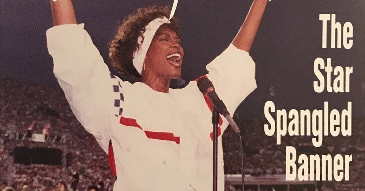 Music】U.S. National Anthem by Whitney Houston (Video Lyric