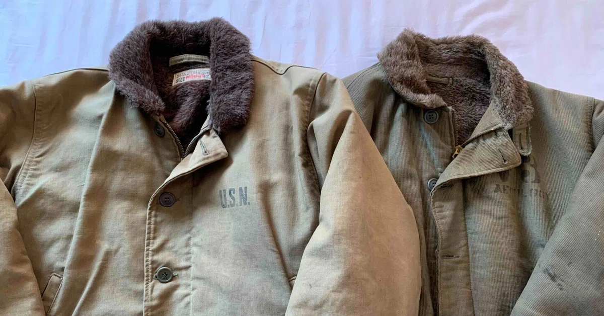 古着】N-1デッキジャケットの年代の見分け方【ヴィンテージ 