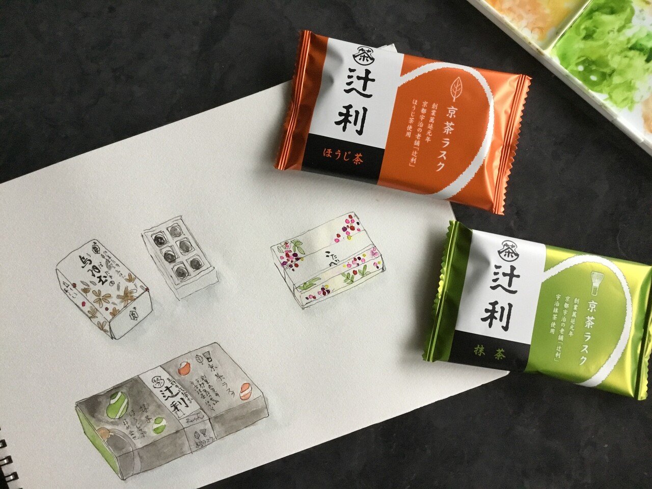 京都のお土産 辻利の京茶ラスクは以前職場で頂いた時から好きです 鳥羽玉は初めて食べましたが黒糖のあんこ玉で美味しかった 京都のお土産 ってどうして魅力的なものが多いんでしょう 新幹線降りるなり お土産屋さ フランチェスカ Note