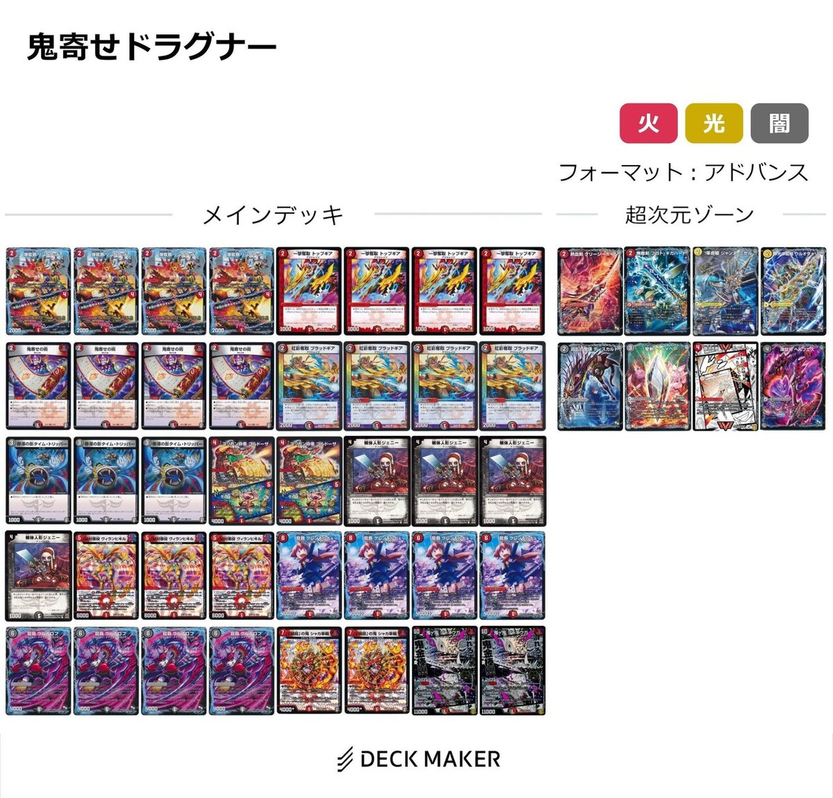 デュエマ　アリスジャッキー1キル　デッキ デュエマ アリスジャッキー1キル デッキ - メルカリ