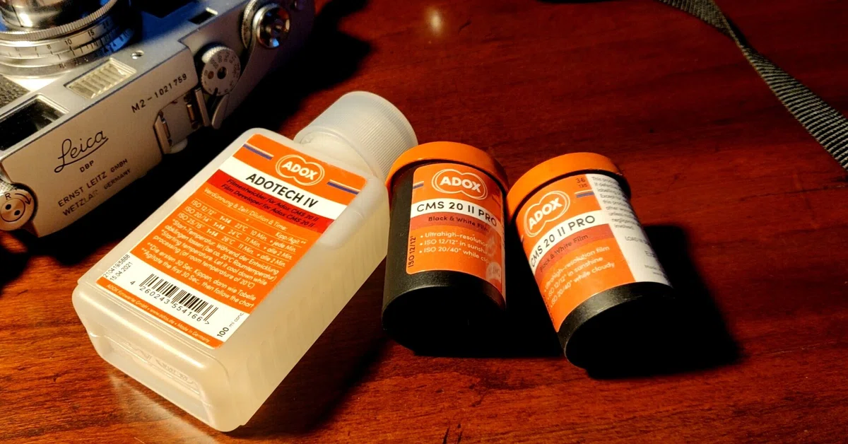 5億画素の高解像度フィルム： ADOX CMS 20 II Proをライカズミクロン 