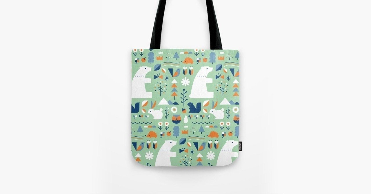 ソサエティシックス Society6 ブランド トートバッグ キャンバス デザイナー おしゃれ L：横45.7cm x 縦45.7cm 45×45 軽量 布 エコバッグ ソサエティシックス Society6 ブランド トートバッグ キャンバス