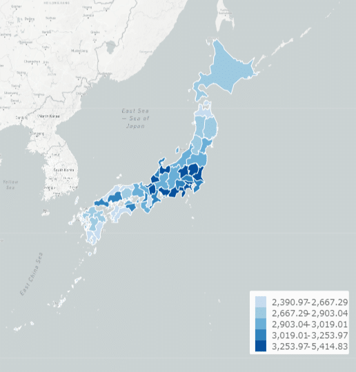 地図 1人当たり県民所得 18年度 東京 北関東 東海 北陸が高い 一方で 九州 沖縄は低い 中野雅基 Note 地図 1人当たり県民所得 18年度 東京 北関東 東海 北陸が高い 一方で 九州 沖縄は低い 中野雅基 Note