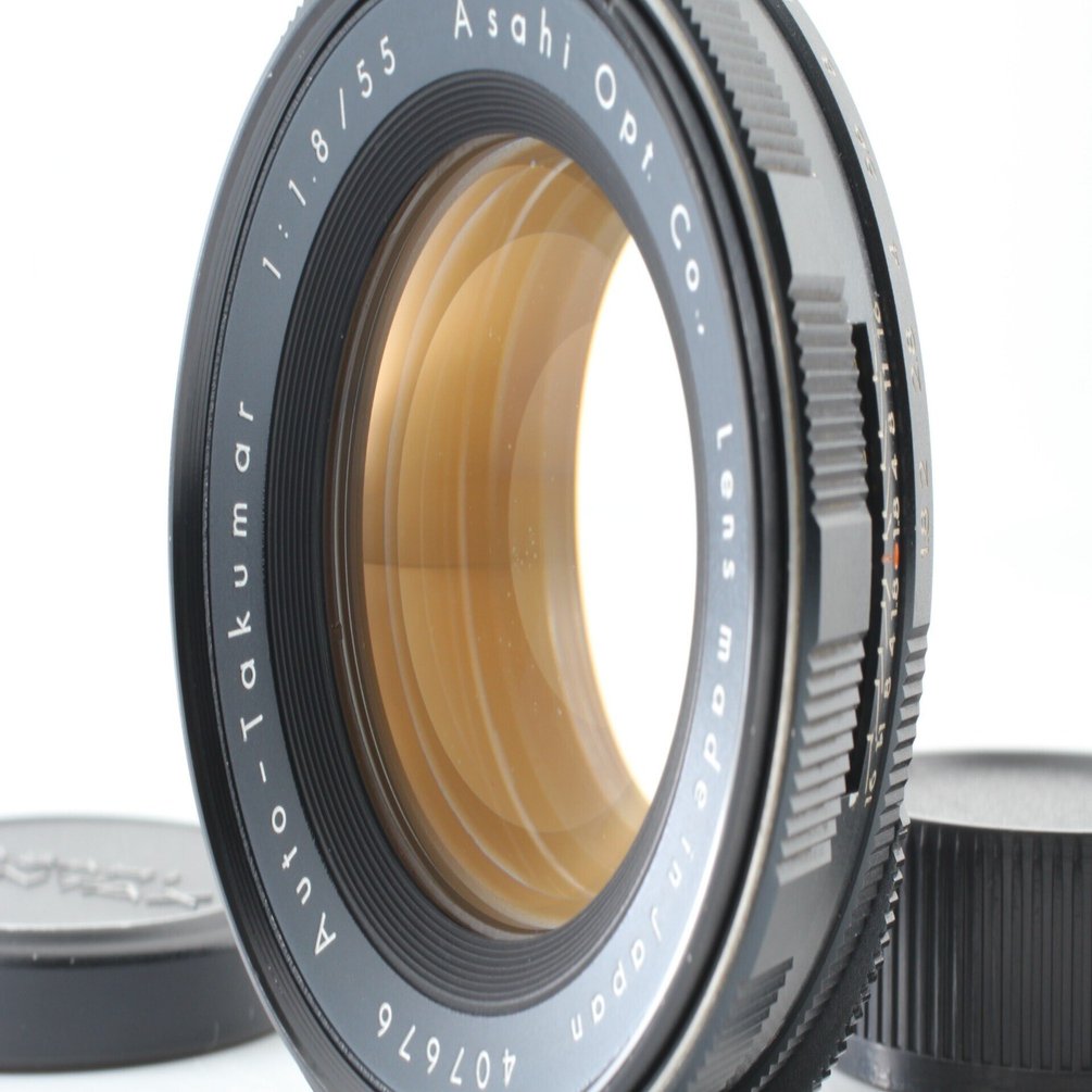 Pentax auto-takumar 55mm 2 美品　整備済み Pentax Auto Takumar 55mm F/1.8 後期型 プリセット絞りなし｜フィルム