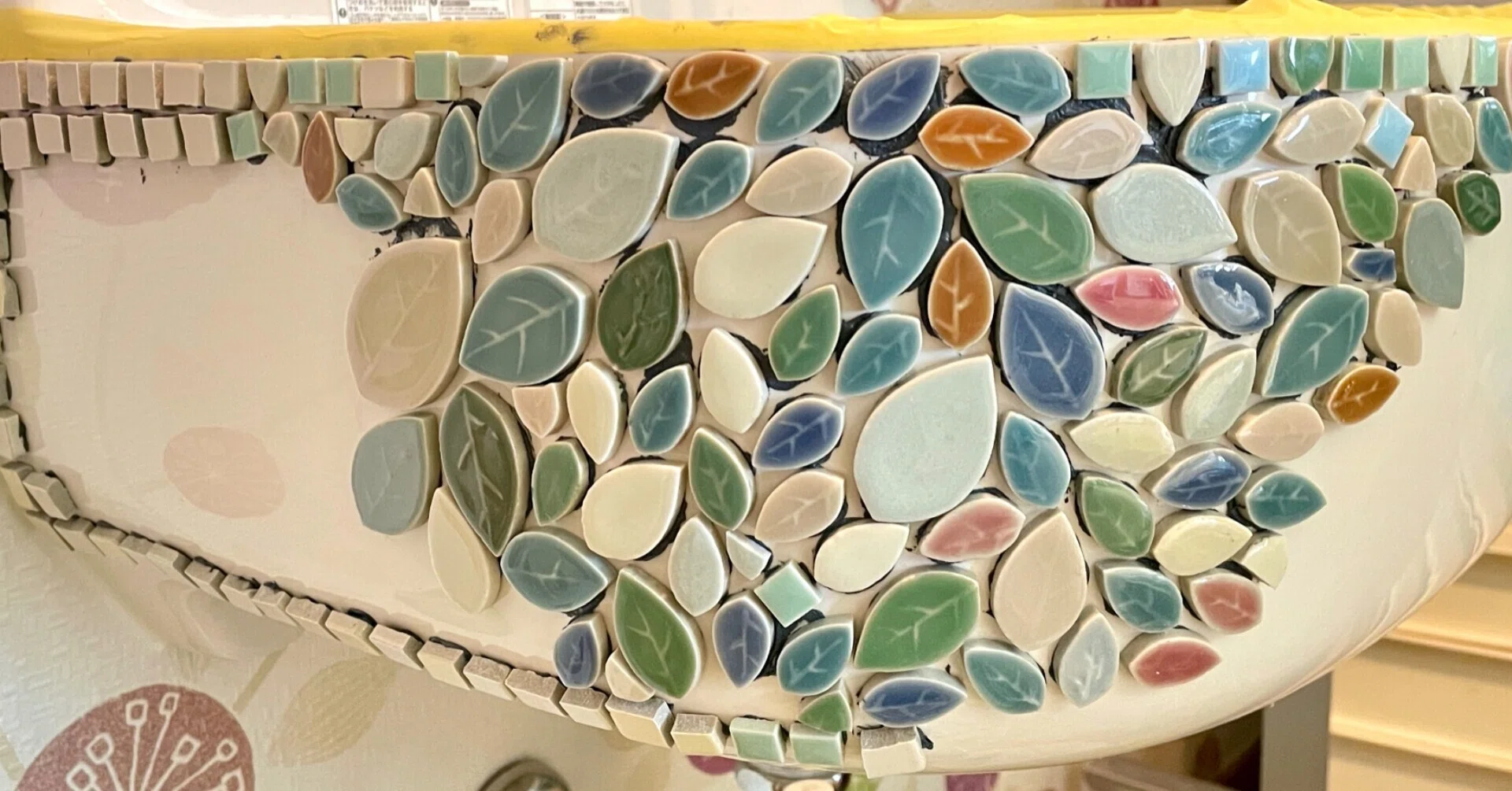 絵 タイルアート 陶器 一点もの 絵 タイルアート 陶器 一点もの