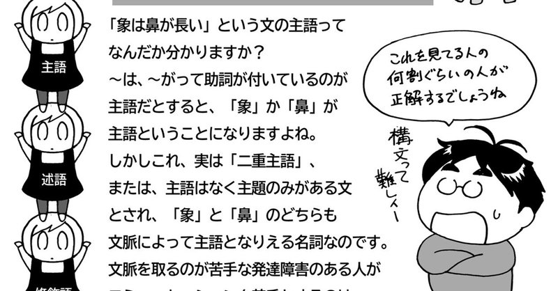 くらげ 寺島ヒロ 発達障害あるある対談 第2回 文章が読めない人がいるというけど何が読めてないのかを考えた ってお話 くらげ Note くらげ 寺島ヒロ 発達障害あるある対談 第2回 文章が読めない人がいるというけど何が読めてないのかを考えた ってお話 くらげ Note