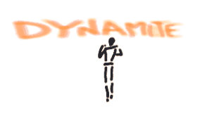 棒人間の Dynamite Gifアニメ せきぞう Note