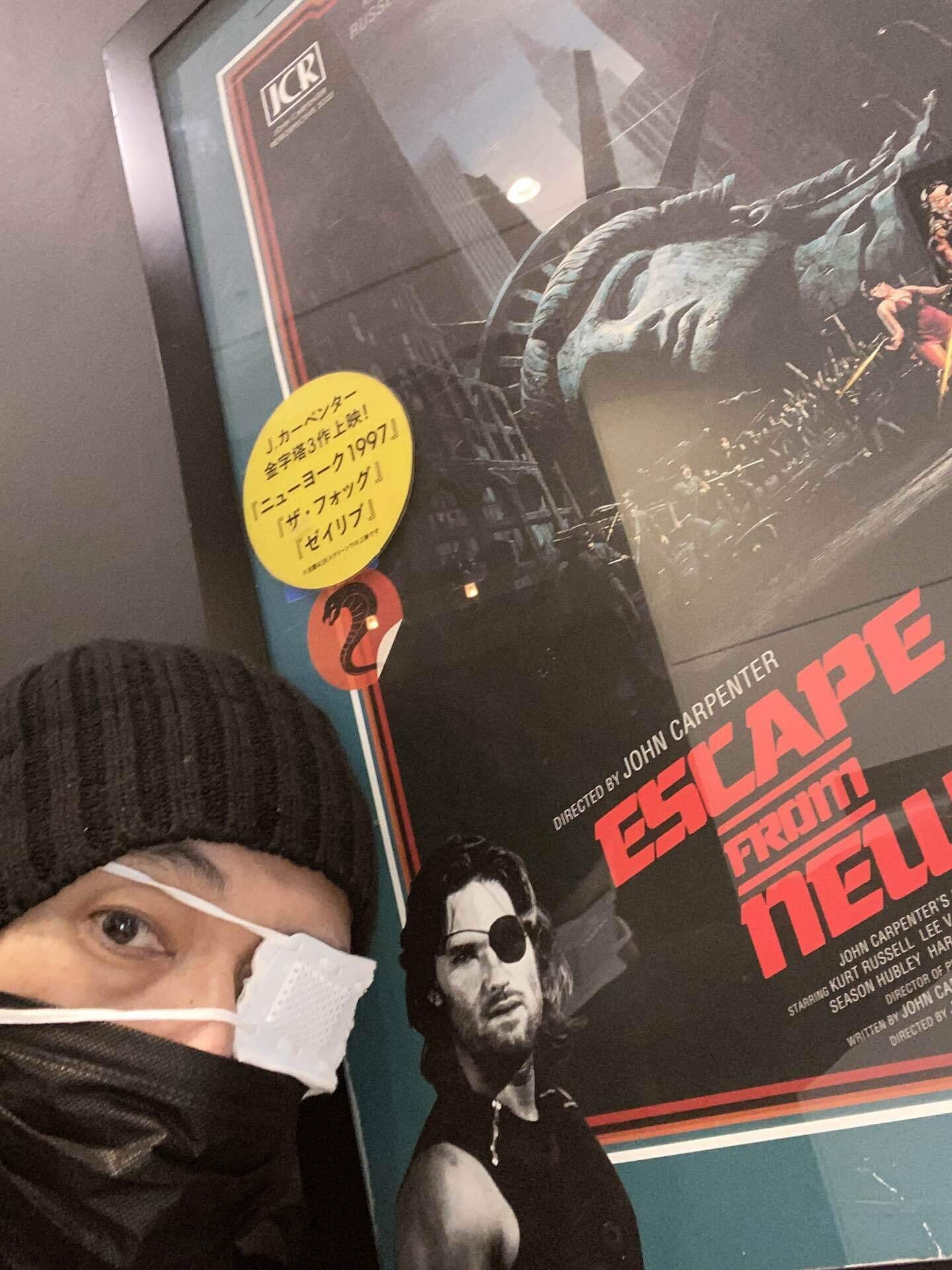 81年のジョン・カーペンター監督作品「ニューヨーク1997」観てきました