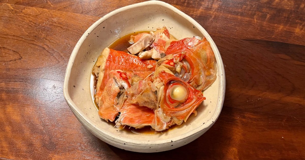 Shuntaro's kitchen】金目鯛の煮付け｜Shuntaro