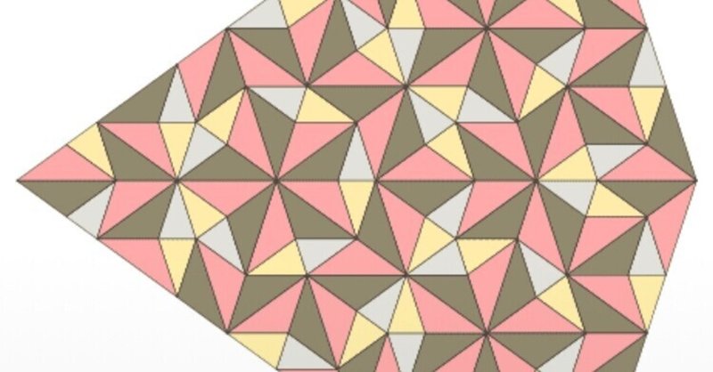 チャートは幾何学模様(？)