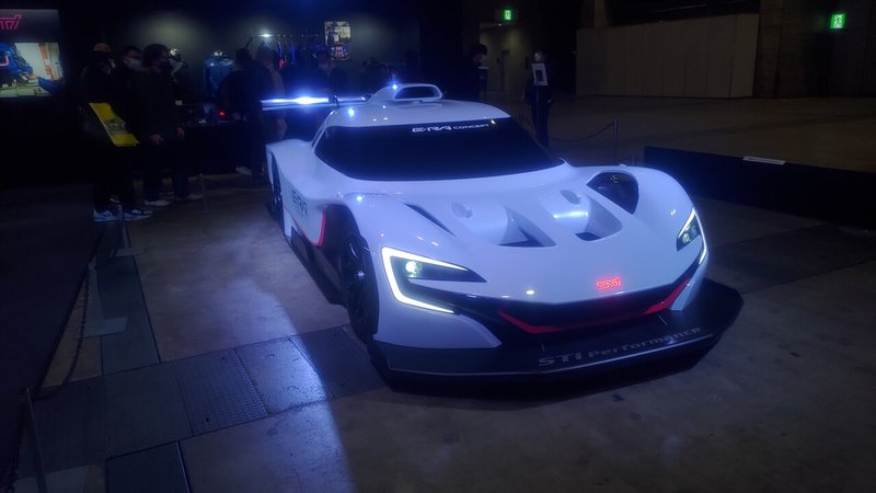東京オートサロンで展示されたスバルのERA