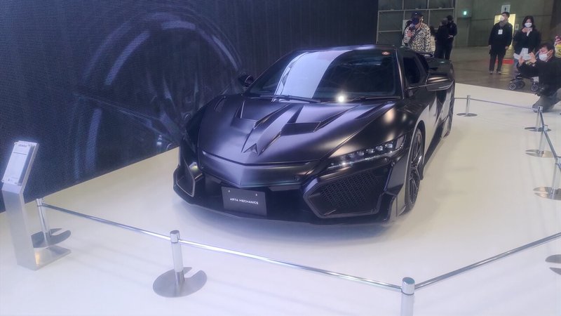 東京オートサロンで展示された新型NSX