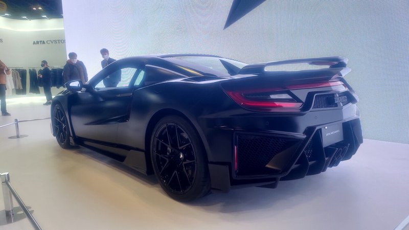 東京オートサロンで展示された新型NSX