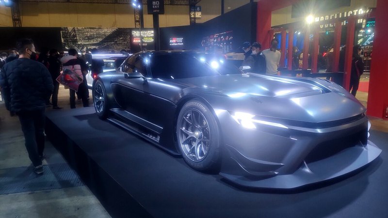 東京オートサロンで展示されたトヨタのGT3コンセプト