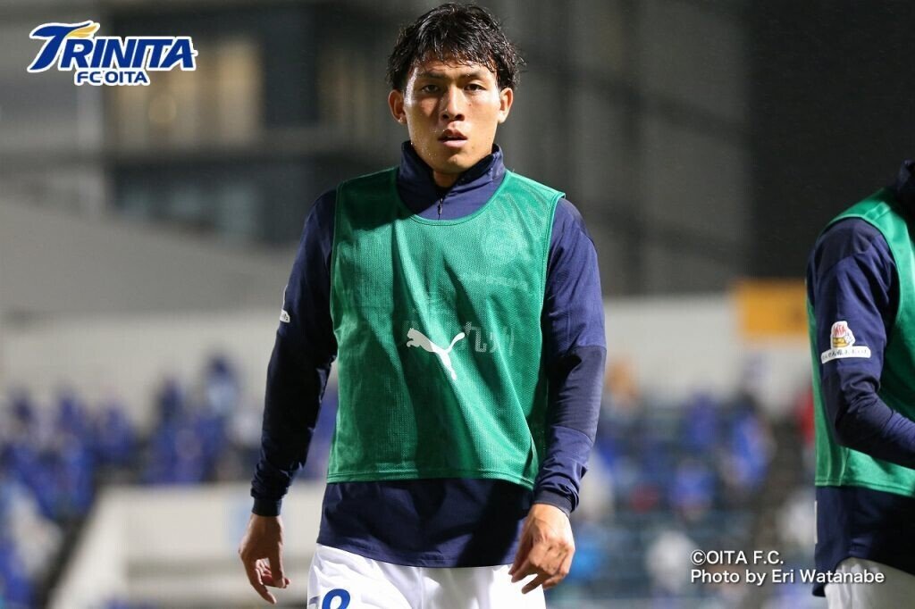 サッカー レノファ山口 小林成豪 #28 ユニフォーム 大分トリニータ