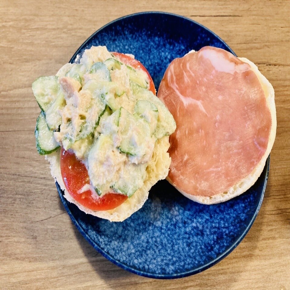 イングリッシュマフィンで作る オシャレで美味しいモーニングレシピ べい 医療従事者の彼女への料理 Note